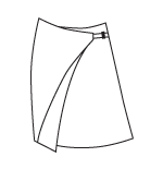 diamond mini skirt
