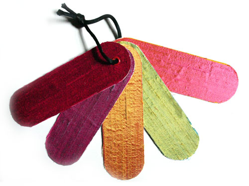 Iridescent Silk Dupioni